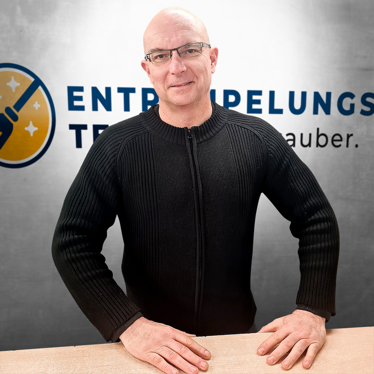 Bernd Gaubitz, Geschäftsführer des Entrümpelungs-Teams